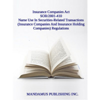 Name Use In Securities-Related Transactions (Insurance Companies And Insurance Holding Companies) Regulations