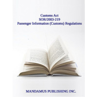 Passenger Information (Customs) Regulations