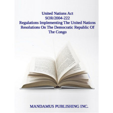 Regulations Implementing The United Nations Resolutions On The Democratic Republic Of The Congo