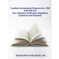 New Substances Notification Regulations (Chemicals And Polymers)