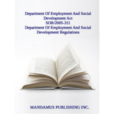 Department Of Employment And Social Development Regulations