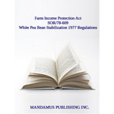 White Pea Bean Stabilization 1977 Regulations