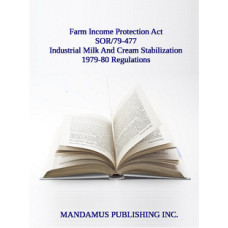 Industrial Milk And Cream Stabilization 1979-80 Regulations