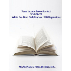 White Pea Bean Stabilization 1978 Regulations
