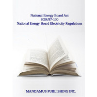National Energy Board Electricity Regulations