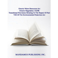 Transitional Provisions Relating To The Repeal Of Part VIII Of The Environmental Protection Act