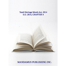Tamil Heritage Month Act, 2014