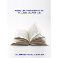 Ministry Of Government Services Act